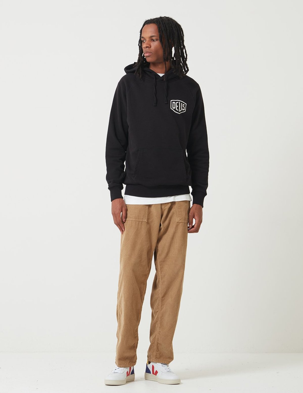 Deus Ex Machina Tokyo Address Hoodie SWEATER - Black - Image 1 of 8