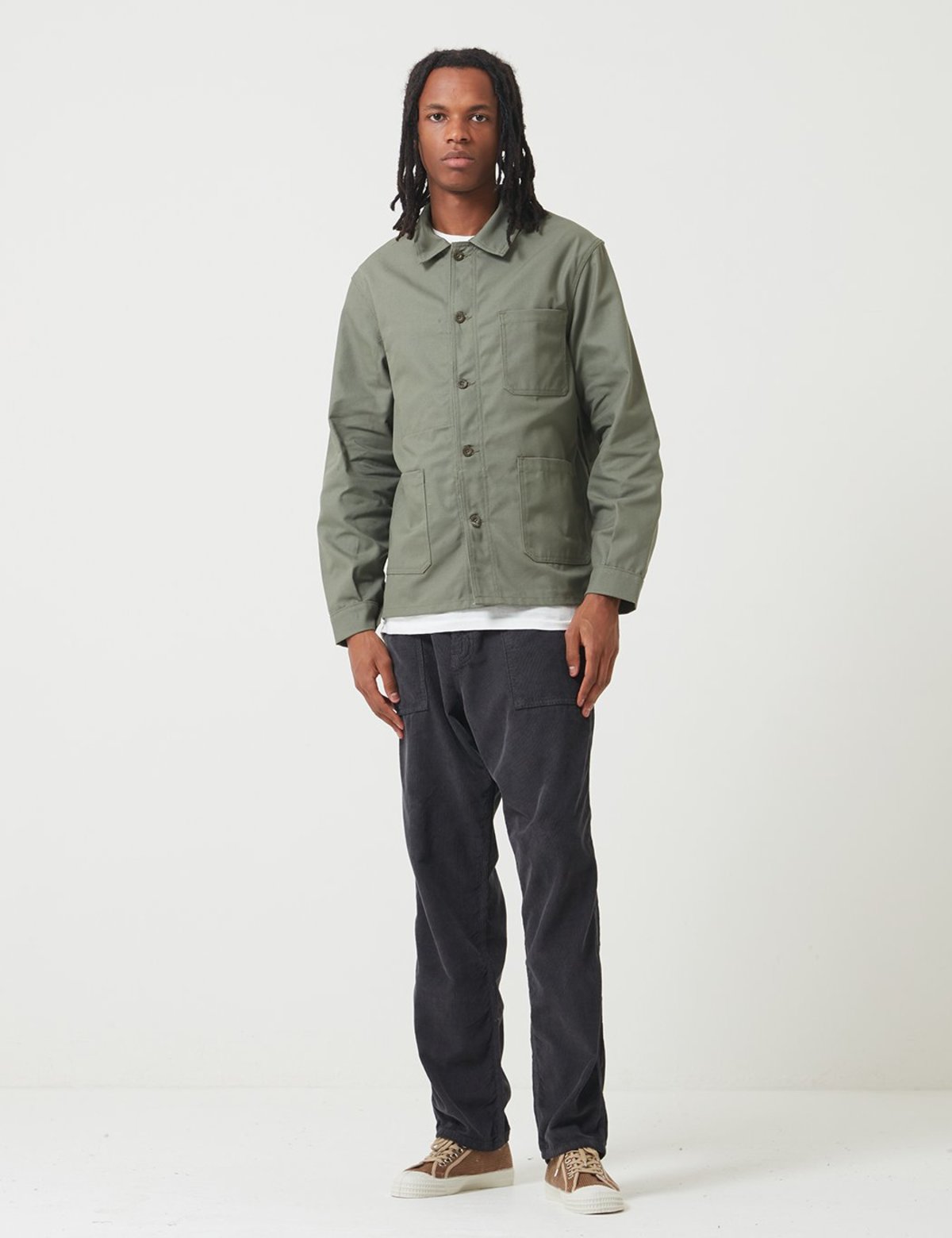 Le Laboureur Work Jacket - Light Green - Image 2 of 6