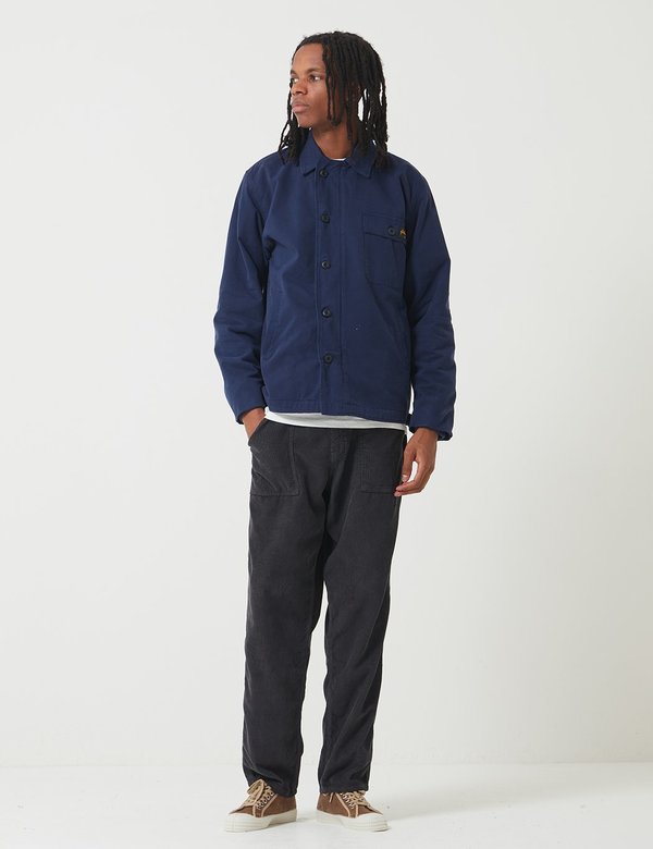 Stan Ray A2 Deck Twill Jacket - Navy Blue | Garmentory