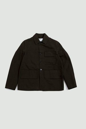 black hunting jacket