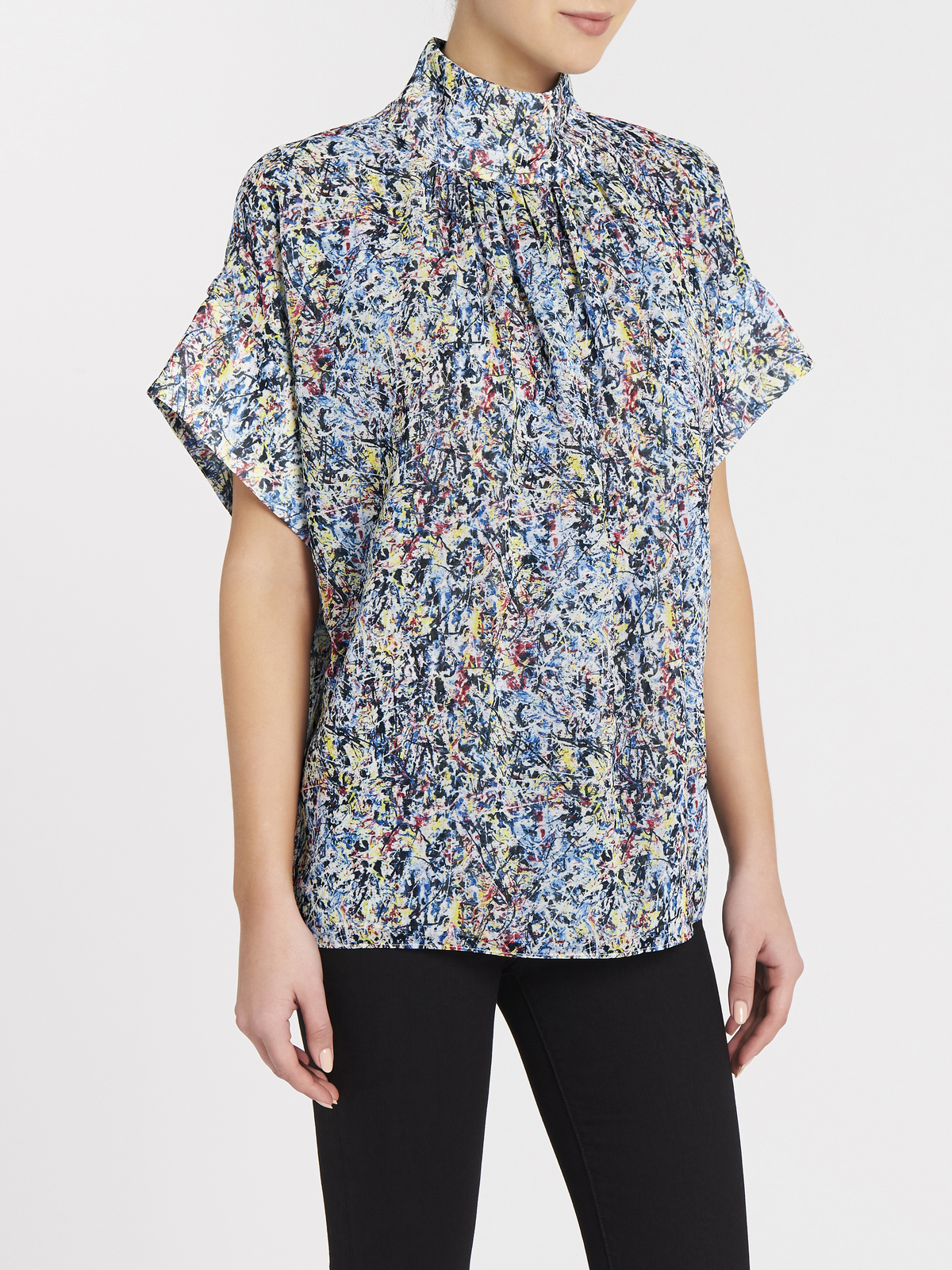 Camilla and Marc Allman Short Sleeve Top - Fritz Print - Image 2 of 8