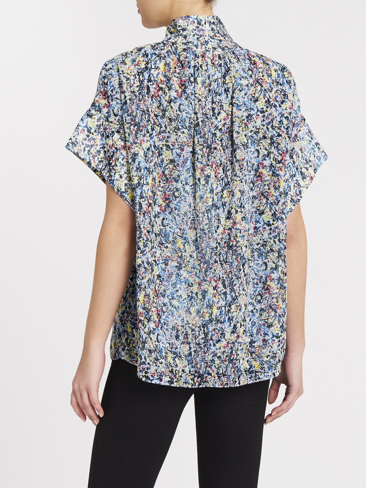 Camilla and Marc Allman Short Sleeve Top - Fritz Print - Image 3 of 8