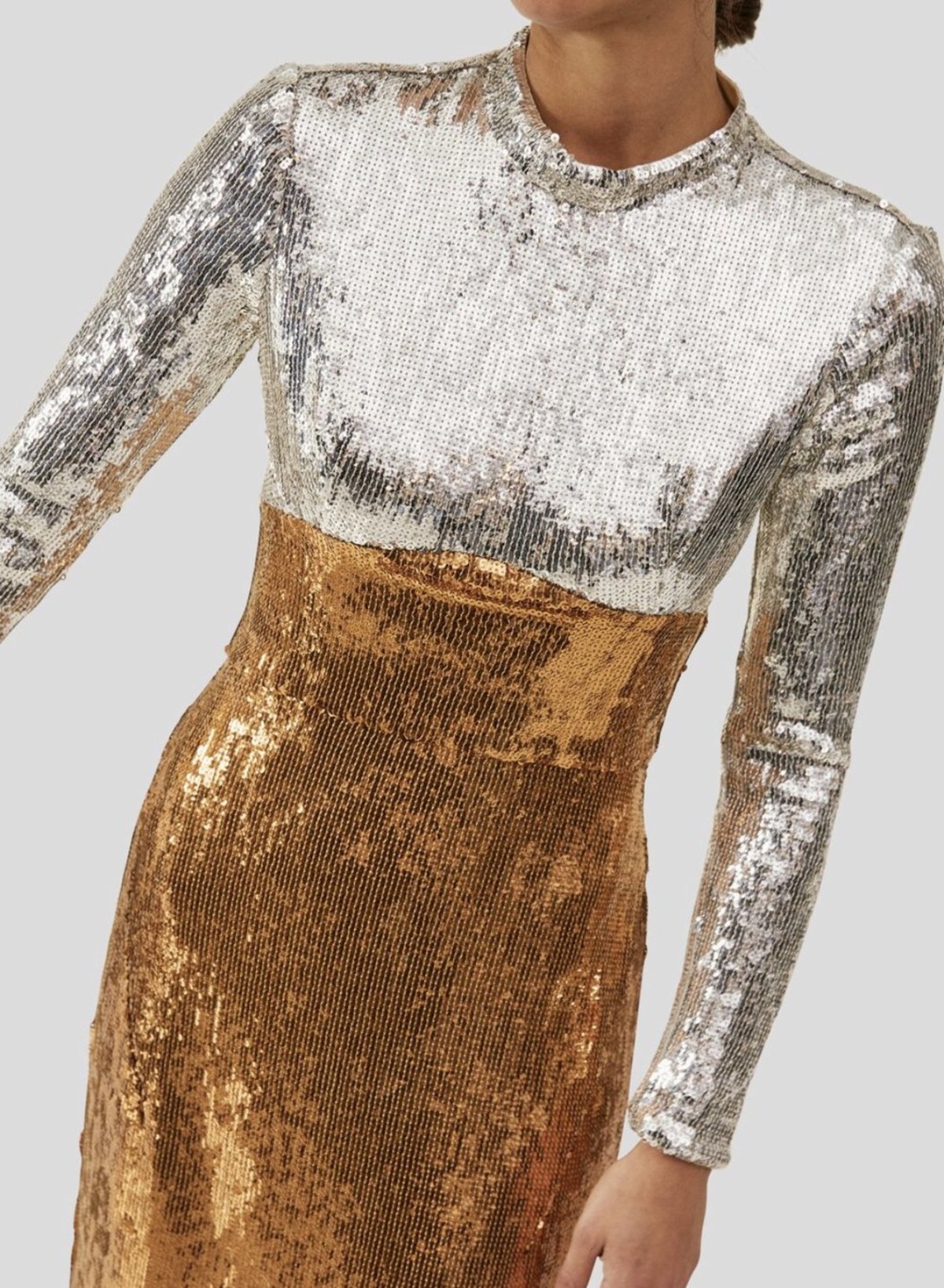 rachel comey converge sequin dress Jax Dress Ochre / 6. / Organza Bouquet