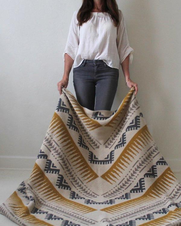 Happy Habitat Recycled Cotton Blanket Phoenix Garmentory