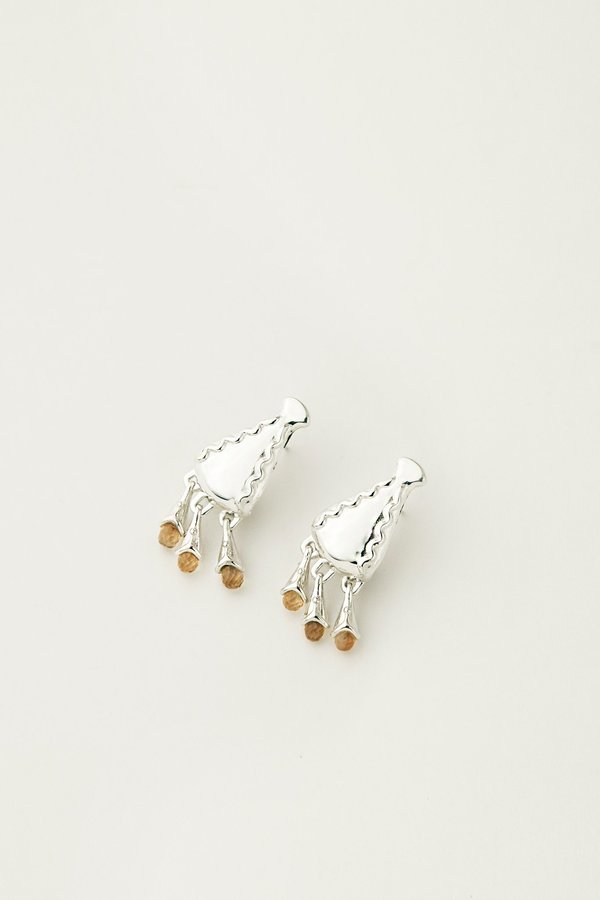 MM Druck Silver Diti Earrings - Silver MM Druck Silver Diti Earrings - Silver