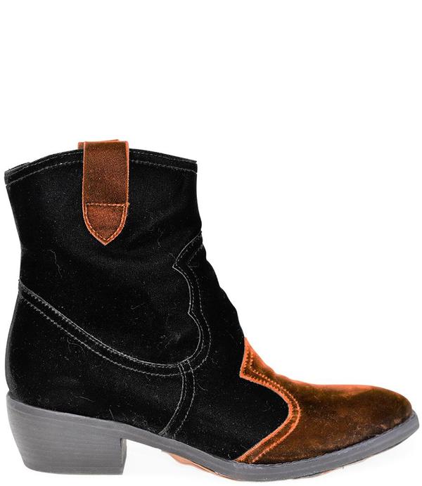 Madison Maison King Velvet Boots - Black Madison Maison King Velvet Boots - Black