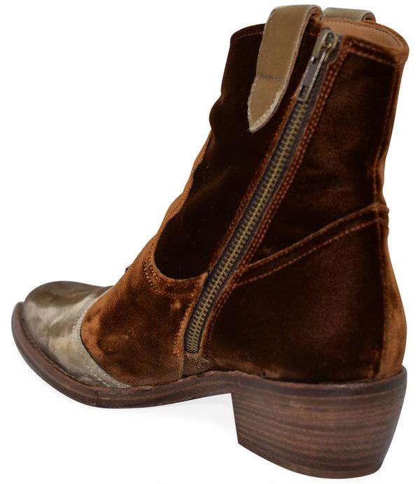 Madison Maison King Velvet Boots - Tan Madison Maison King Velvet Boots - Tan