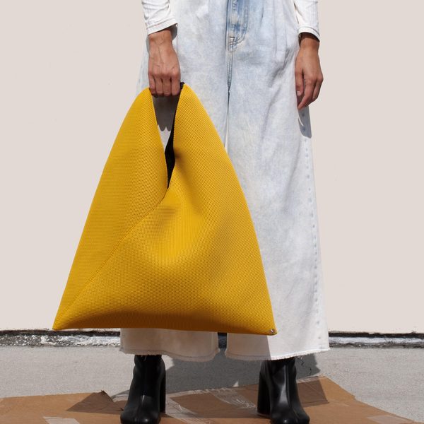 MM6 Japanese Net Mesh Bag - Yellow | Garmentory