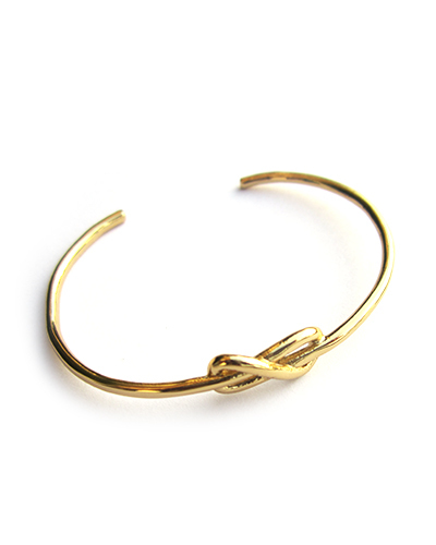 Gabriela Artigas Petite Knot Cuff in Yellow Gold Gabriela Artigas Petite Knot Cuff in Yellow Gold