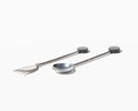 Natalia Criado Quartz Serving Set - Silver - Thumbnail 3