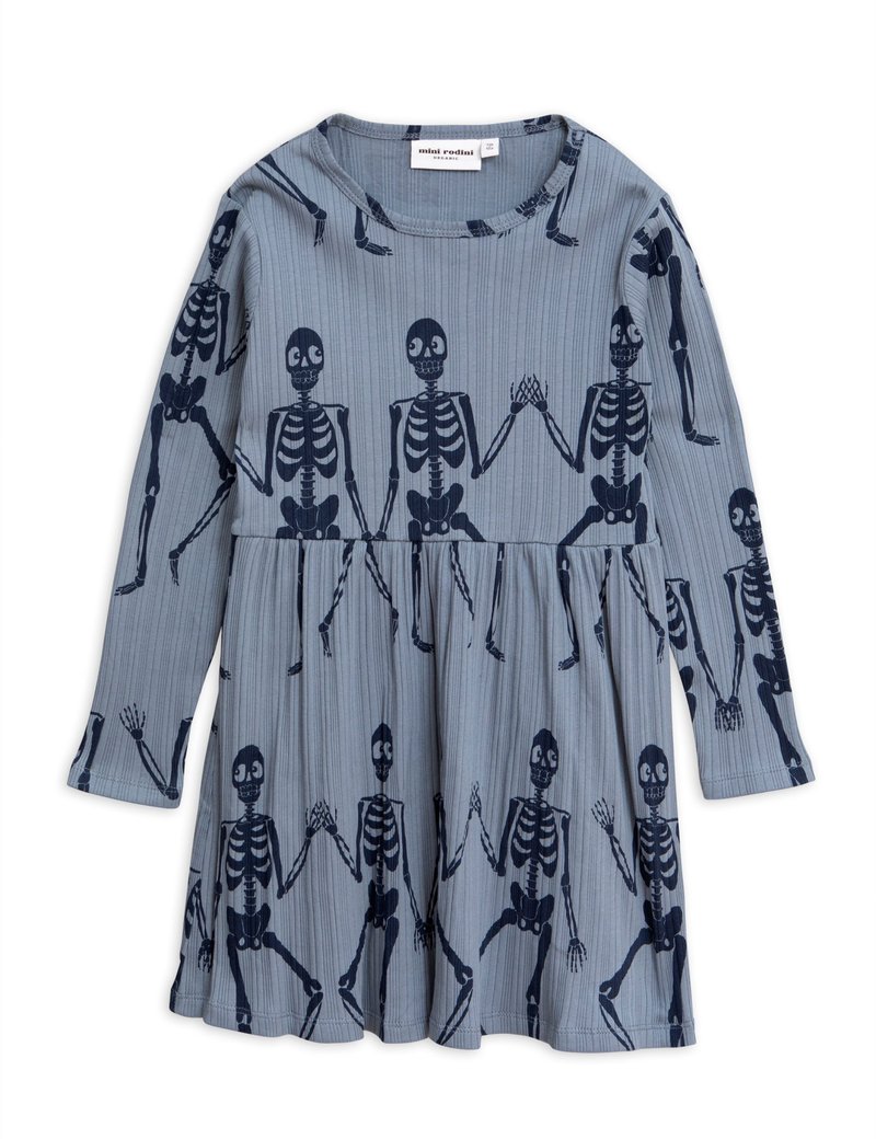 mini rodini skeleton dress Skeleton jumpsuit pink
