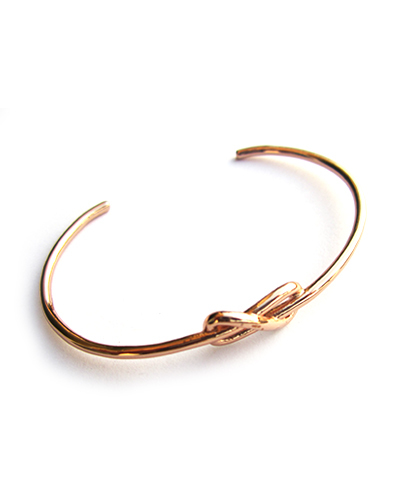 Gabriela Artigas Petite Knot Cuff Rose Gold Gabriela Artigas Petite Knot Cuff Rose Gold