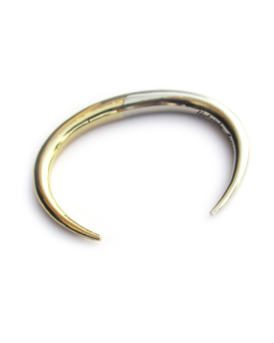 Gabriela Artigas Infinite Tusk Two Tone Cuff in Yellow and White Gabriela Artigas Infinite Tusk Two Tone Cuff in Yellow and White
