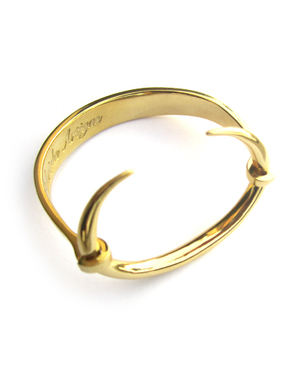 Gabriela Artigas Infinite Tusk Reloaded Gold Cuff | Garmentory