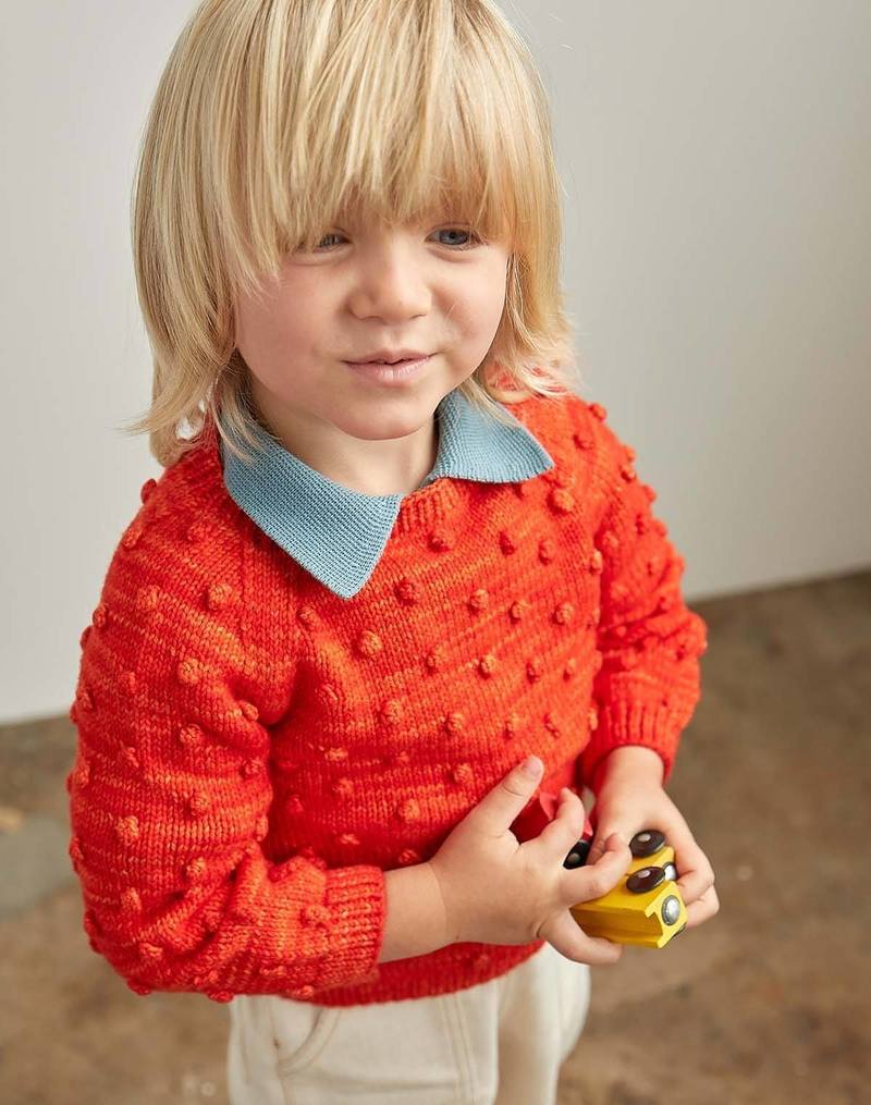 Kids Misha + Puff Popcorn Sweater | Garmentory