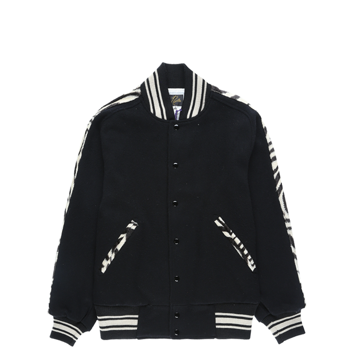 Needles Award Beaver Jacket - Black | Garmentory