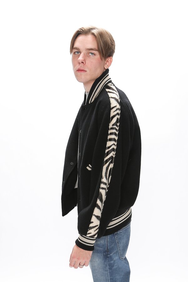Needles Award Beaver Jacket - Black | Garmentory