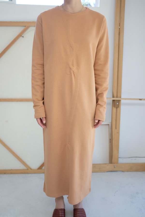 Baserange Alda Dress - Furano Brown Baserange Alda Dress - Furano Brown