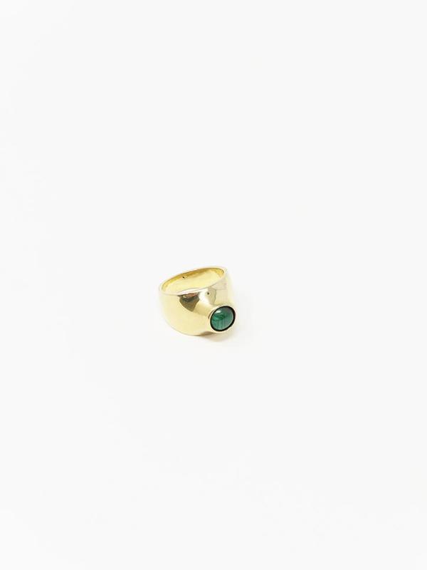 Quarry Grete Ring - Malachite Quarry Grete Ring - Malachite