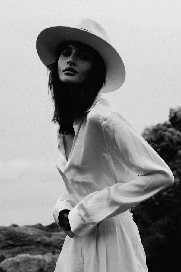 Janessa Leone Frankie Hat Janessa Leone Frankie Hat Ivory JLAW19005 - Free Shipping at  main image 2