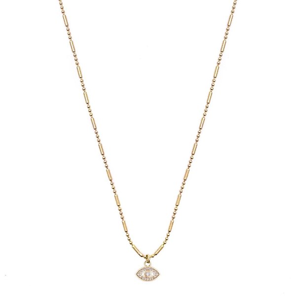 Mod + Jo Bright Eyed Pendant Necklace - Gold Filled Mod + Jo Bright Eyed Pendant Necklace - Gold Filled