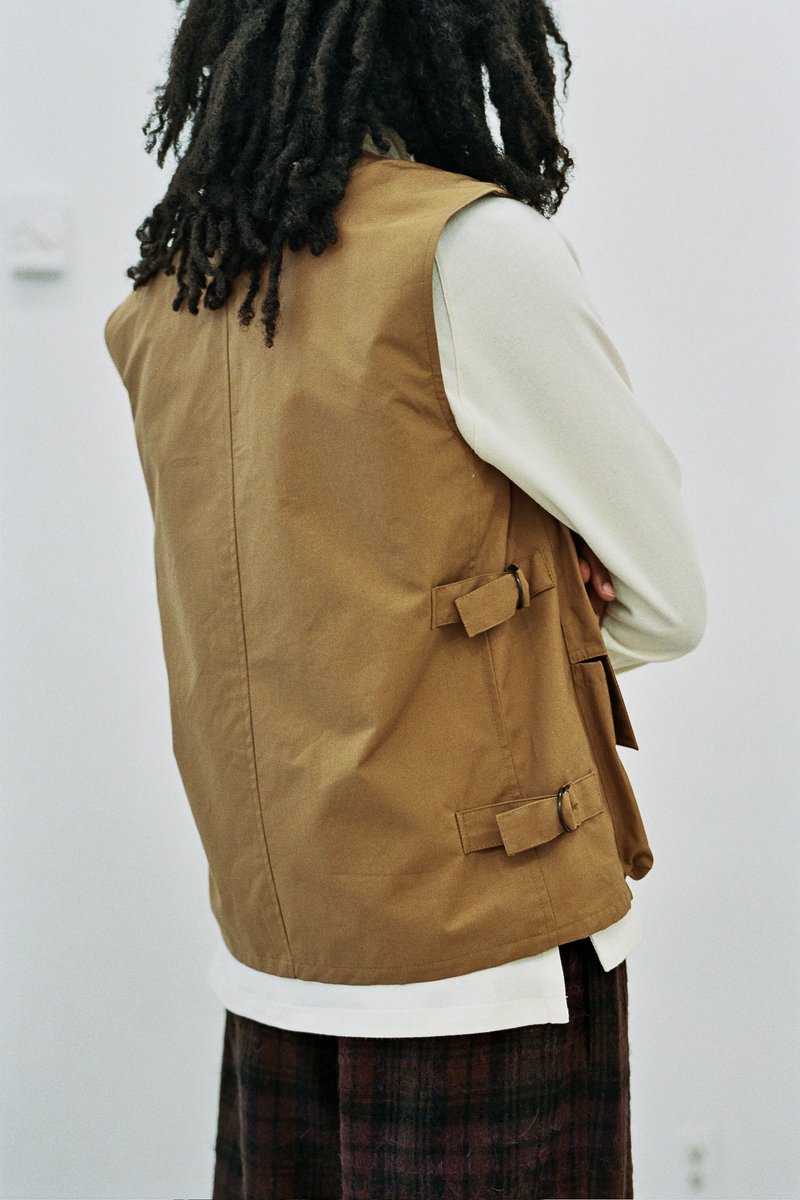 Nicholas Daley Military Waistcoat - Cinnamon | Garmentory