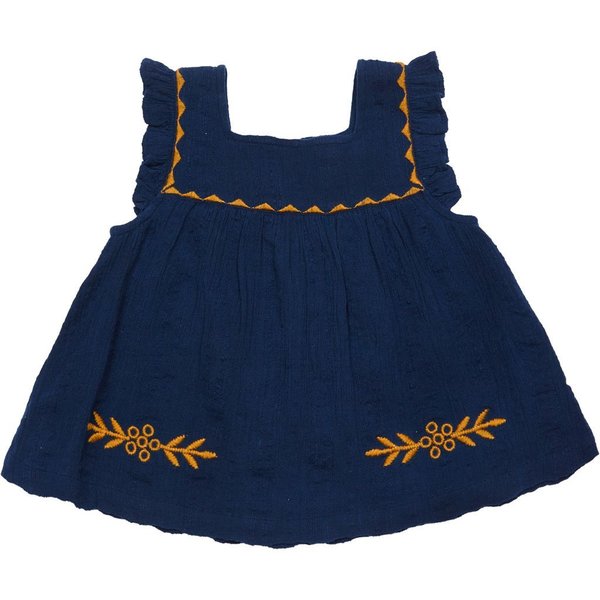 kids Pink Chicken Marabelle Top - Dress Blue kids Pink Chicken Marabelle Top - Dress Blue