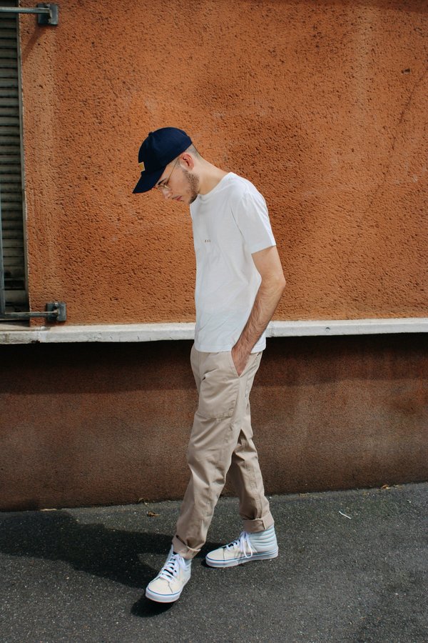 Basus T-Shirt Central - Blanc Basus T-Shirt Central - Blanc