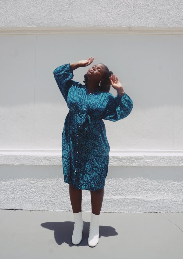 Osei-Duro Flouncy Dress - Lady of Shalott Osei-Duro Flouncy Dress - Lady of Shalott