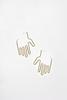 Young Frankk HAND EARRINGS - GOLD - Thumbnail 2