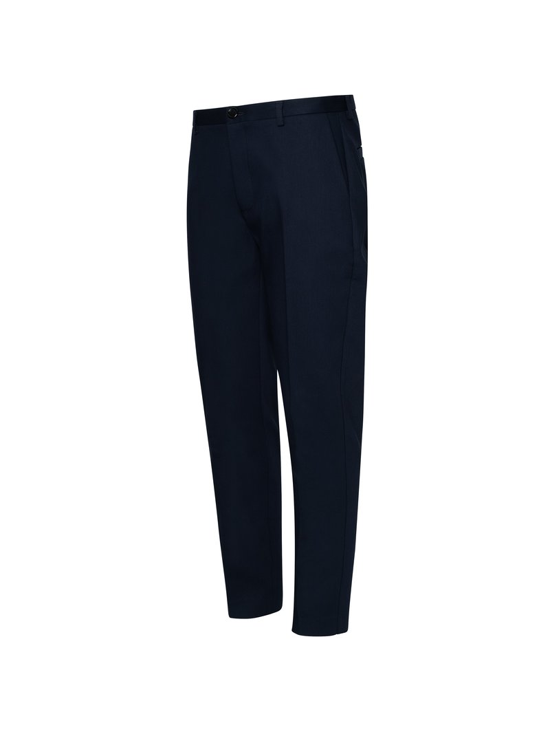Sefr Harvey  ウールトラウザーズ Sefr Harvey Trousers - Navy | Garmentory