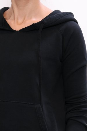Nili Lotan Janie Hoodie - Washed Black Nili Lotan Janie Hoodie - Washed Black