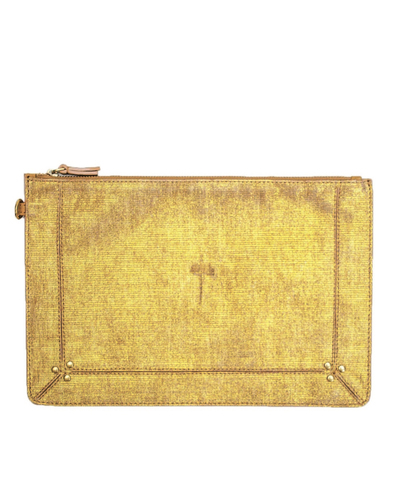 Jerome Dreyfuss Large Popoche Gold Suede Jerome Dreyfuss Large Popoche Gold Suede