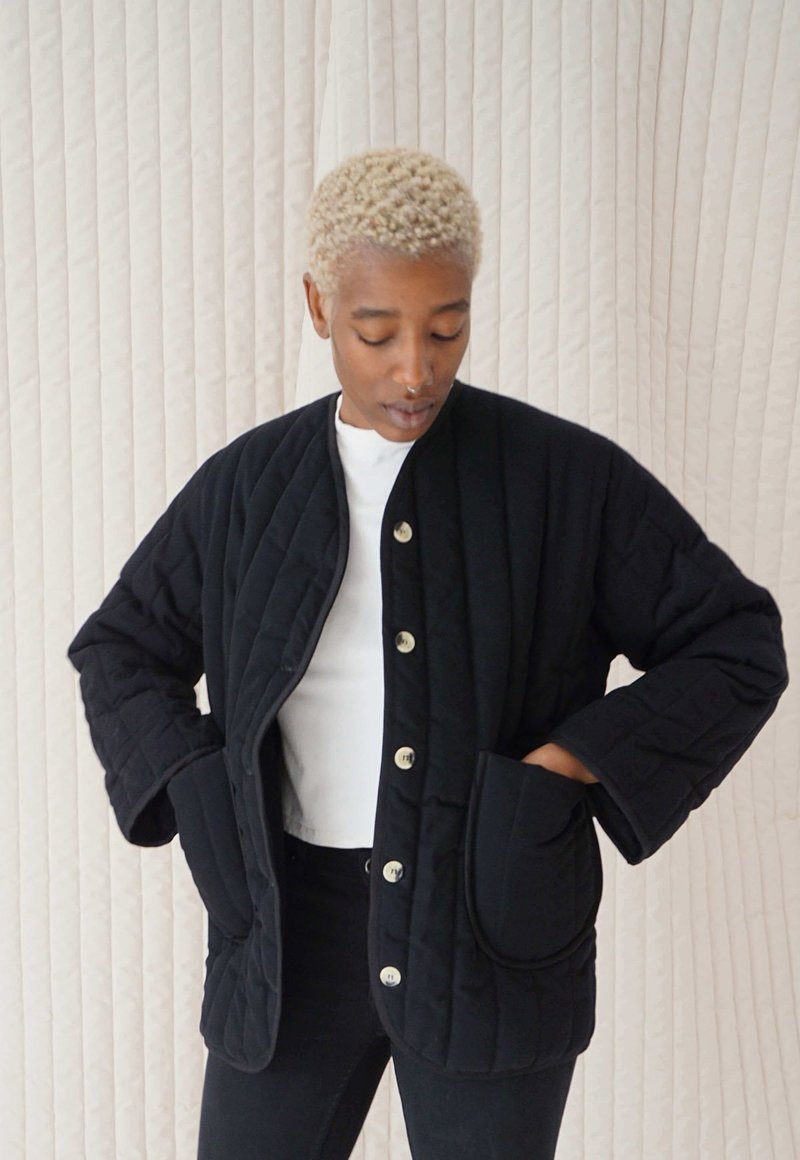 Textilehaus Quilted Jacket - Black