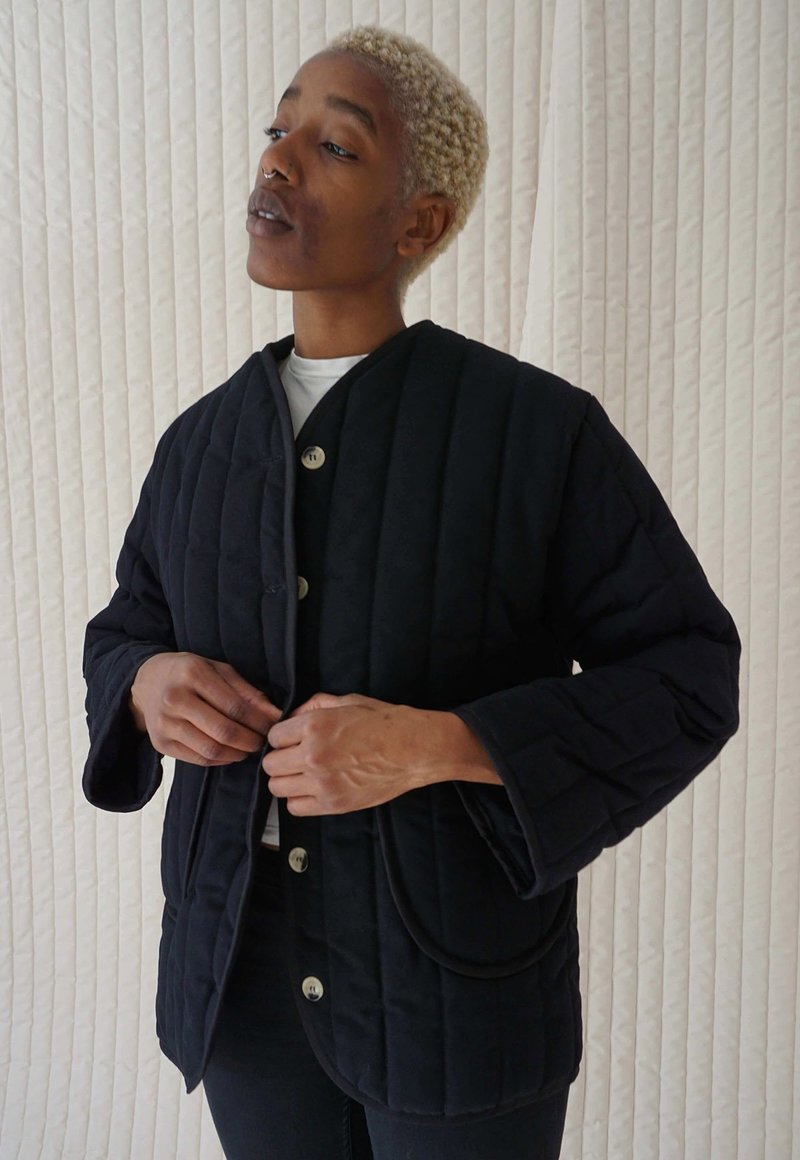 Textilehaus Quilted Jacket - Black