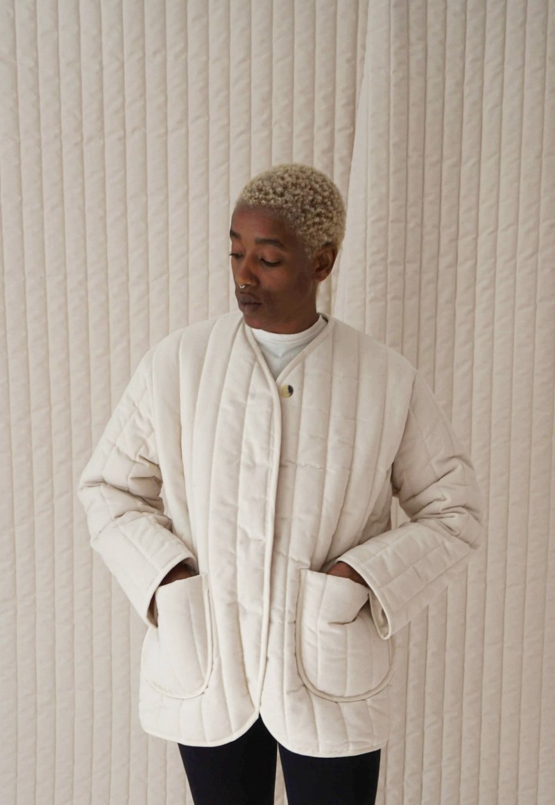 Textilehaus Quilted Jacket - Cream