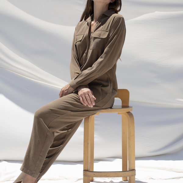 Ozma Long Sleeve Painter's Jumpsuit Ozma Long Sleeve Painter's Jumpsuit