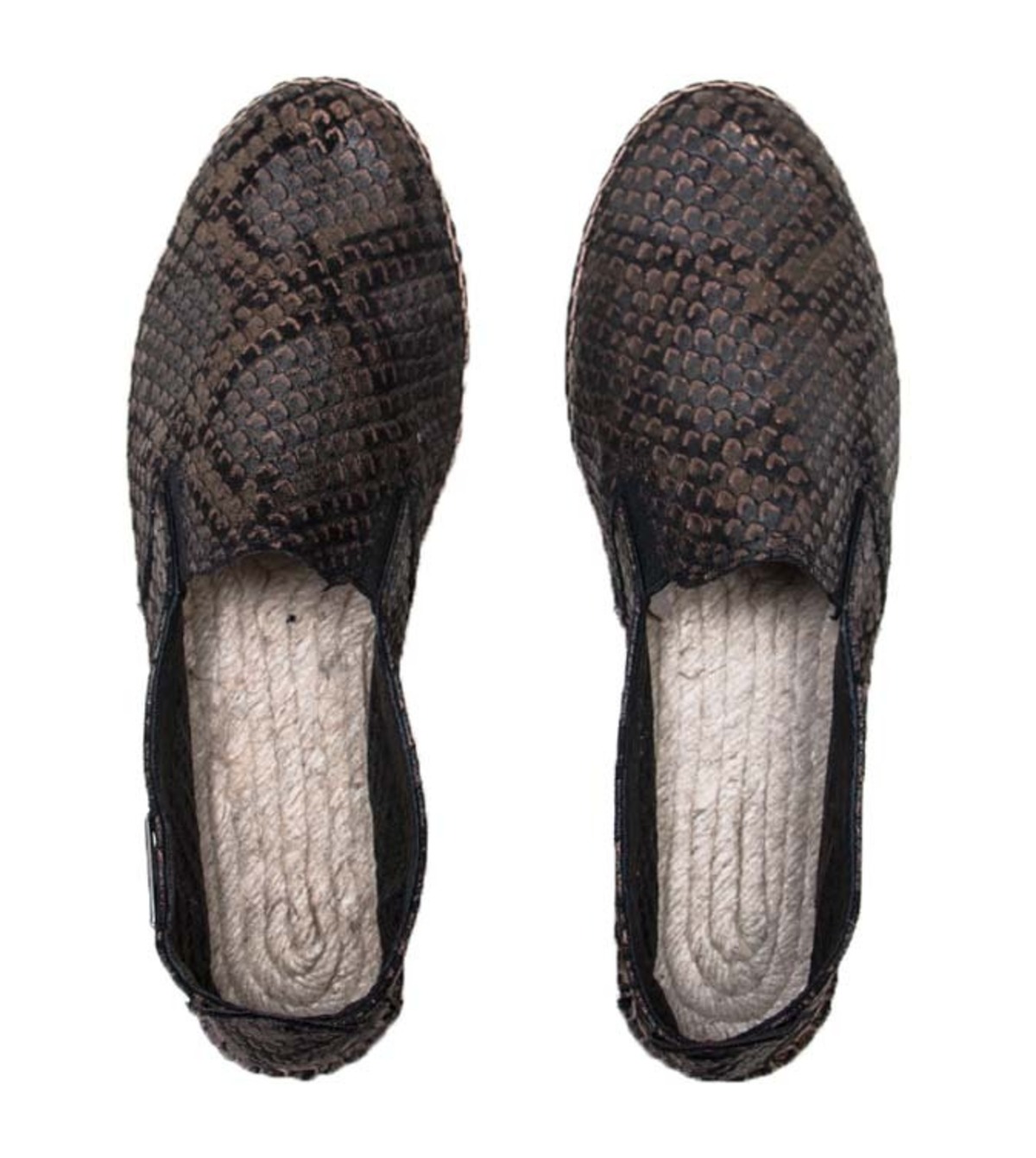 snakeskin espadrilles