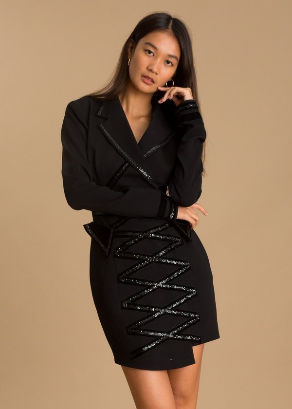 Yan Saxon Blazer Dress | Garmentory