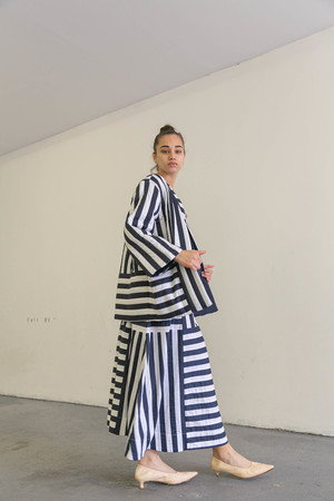 MARA HOFFMAN ALTHEA JACKET - NAVY/WHITE MARA HOFFMAN ALTHEA JACKET - NAVY/WHITE
