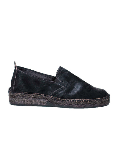 Prism Espadrilles Black Pony Hair Prism Espadrilles Black Pony Hair