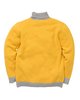 Country of Origin Turtle Contrast Lambswool Sweater - Yellow - Thumbnail 4