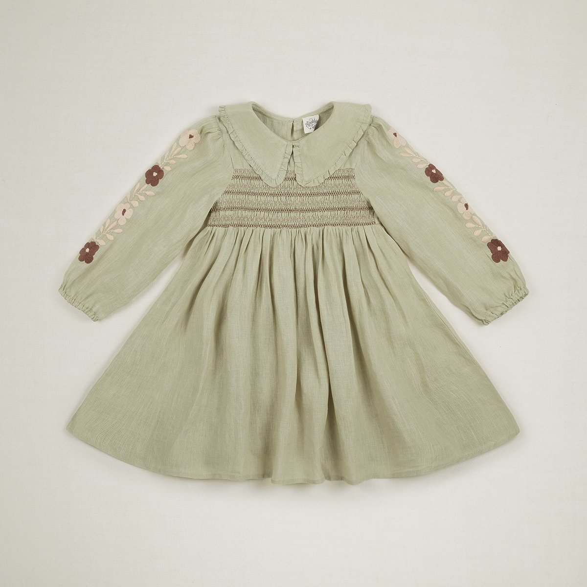 ワンピース Apolina Nancy Dress Kids Apolina Nancy Dress - Promenade Floral Vanilla | Garmentory
