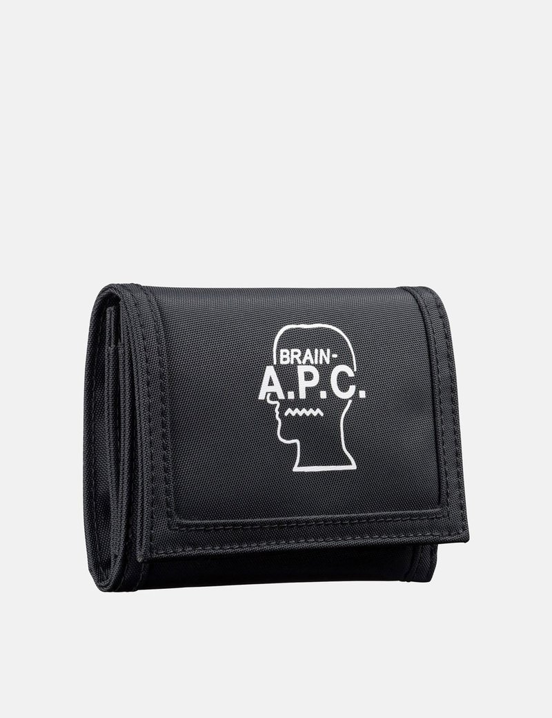 A.P.C. x Brain Dead Portefeuille Wallet - Noir Black | Garmentory