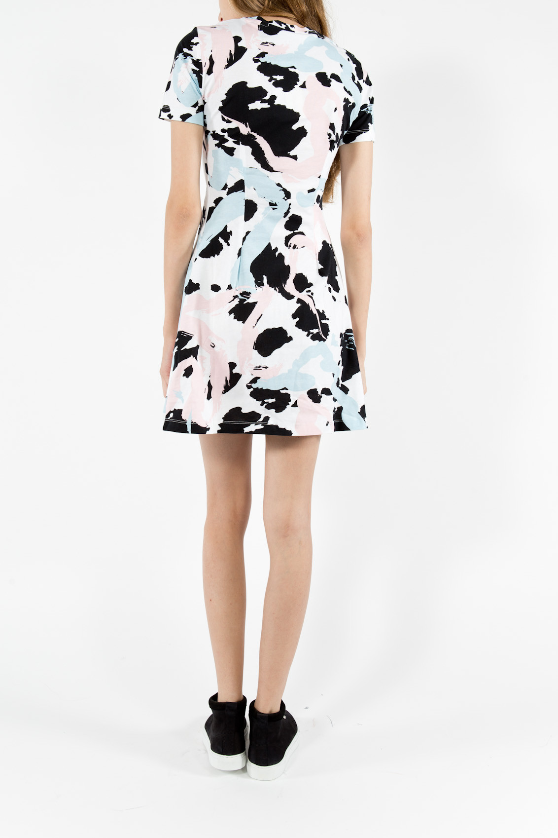 234 tre c 233 cile cow stroke a line mini dress garmentory 234 tre c 233 cile cow stroke a line mini dress garmentory