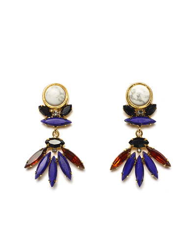 Lizzie Fortunato Casa Azul Earrings Lizzie Fortunato Casa Azul Earrings
