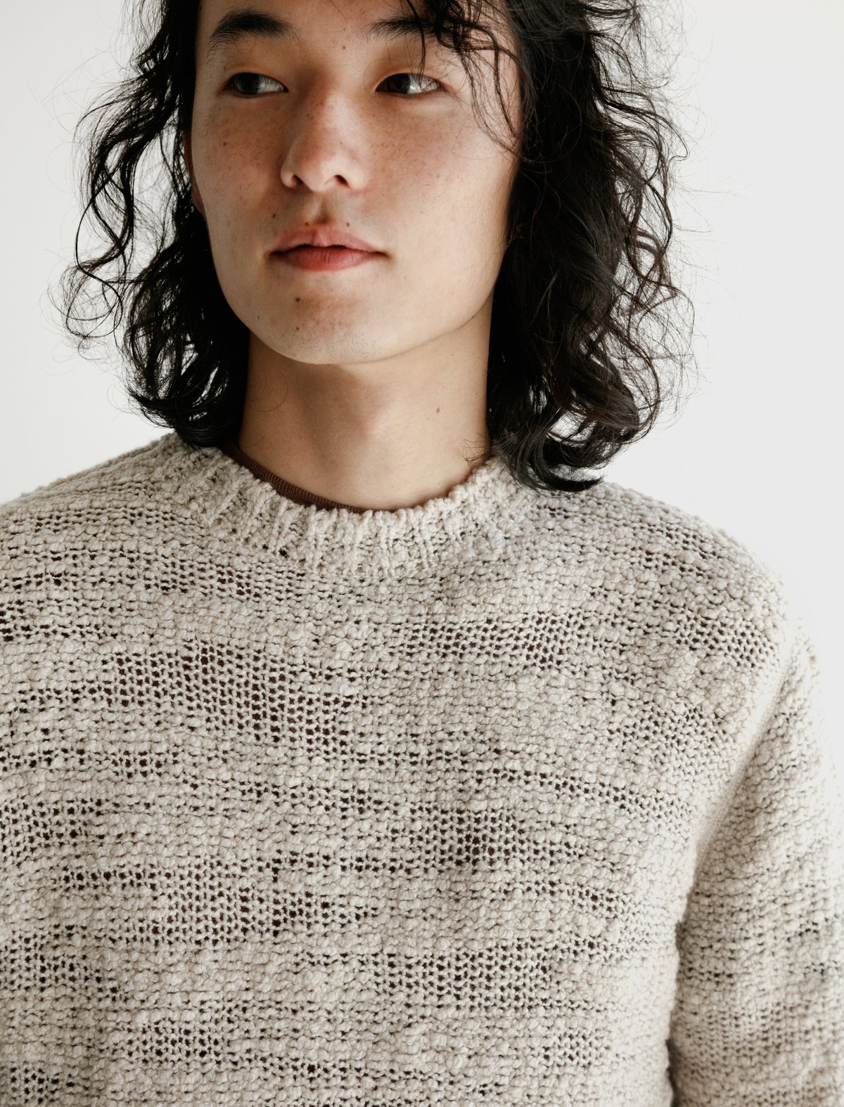 Our Legacy Base Roundneck - Raw Wool Mix | Garmentory