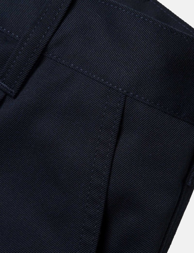 CARHARTT WIP Carhartt-WIP Abbott Pant 'Denison Twill' (Tapered Fit) Dark  Navy Rinsed