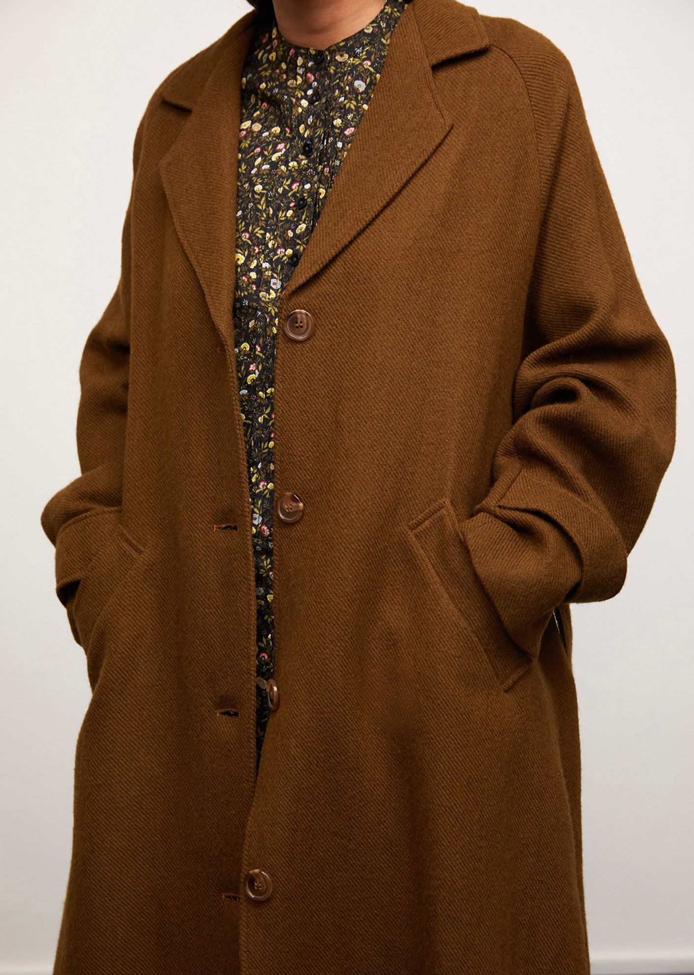Caramel Trench Coat Tobacco Garmentory