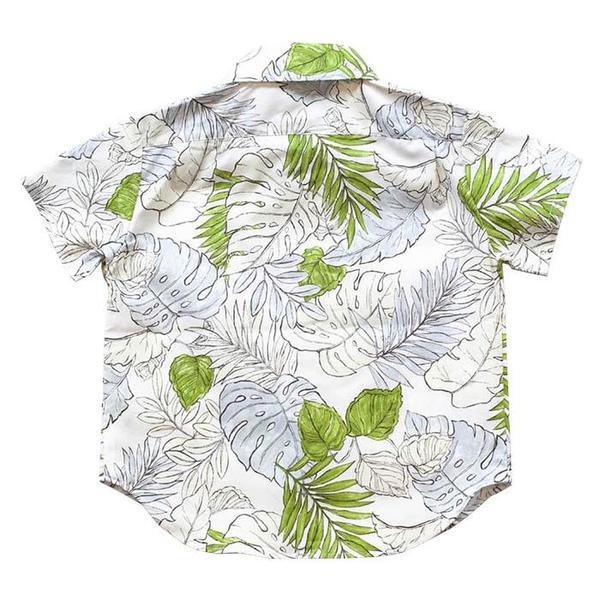 Kids Hopper Hunter By 18 Waits Short Sleeved Shirt - Faded Flora Green Kids Hopper Hunter By 18 Waits Short Sleeved Shirt - Faded Flora Green
